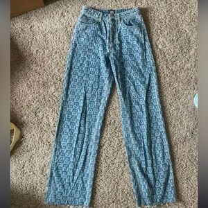 BDG Vintage dead stock never has sold again Blue high-waisted straight-leg jeans